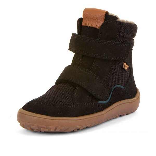 Dětské zimní barefoot boty TEX WINTER Black Froddo G3160247-16 - 40
