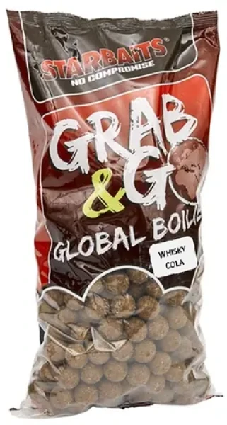 Starbaits Boilies Global Whisky Cola 2,5kg 24mm (18351)