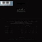 Warwick Black Label Stainless Steel 4 Light .035-.095 Medium Scale