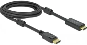 Delock Kabel z Active DisplayPort 1.2 - HDMI 3m černá / 4K / 60 Hz (85957)