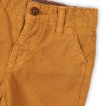 Kraťasy kojenecké lněné, Minoti, Camel 3, hnědá - 80/86 | 12-18m