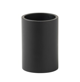 Gedy - BRENDA sklenka na postavení, černá mat BR9814