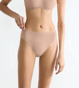 Dámské kalhotky GO Daily Cotton Tai 3P - BROWN - SLOGGI BROWN - SLOGGI BROWN XXL