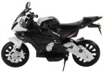 Mamido Dětská elektrická motorka BMW S1000RR Maxi stříbrná
