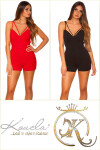 Sexy plavky KouCla Carrier Playsuit red S