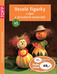 TOPP Veselé figurky dýní přírodních materiálů