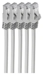 Shiverpeaks Cat7 S/FTP patch kabel šedá / Síťový kabel / RJ-45 / 3 m / 600 MHz / LSZH (BS75513-SET5)