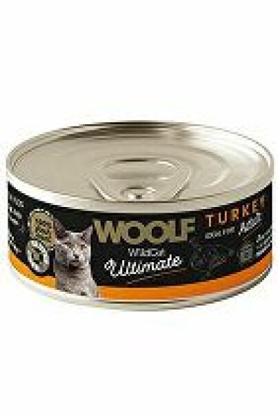 WOOLF Wildcat Ultimate konz Turkey pate 85g