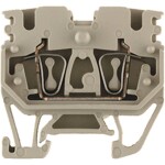 Weidmüller 1712780000 řadová svorka průchodky pružinová svorka Tmavě béžová 100 ks