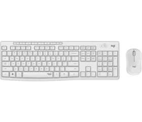 Logitech MK295 Silent bílá / Bezdrátová sada klávesnice a myši / SKD layout / nanopřijímač (920-009830)