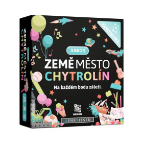 Země město chytrolín: Junior - Karetní hra - Albi