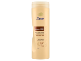 Dove Care & Glow samoopalovací mléko medium to dark 400 ml