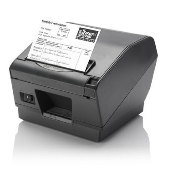 STAR Micronics TSP847II AirPrint šedá / pokladní / Termotiskárna / řezačka / se zdrojem (39441830)