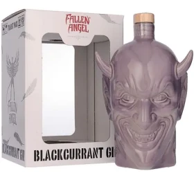 FALLEN ANGEL Gin Černý rybíz / Ovocný / Keramická láhev, dárkové balení / 40,2 % vol. / 0,7 l (5060551680446)