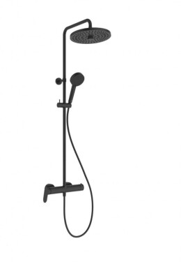 IDEAL STANDARD - CeraFlow T25+ Sprchový set s baterií, průměr 26 cm, 2 proudy, matná černá A8484XG