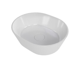 Umyvadlo na desku SAT Aula 47x38 cm bez otvoru pro baterii, bez přepadu SATAU4738 SATAU4738