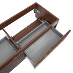Koupelnová skříňka s krycí deskou SAT Evolution 118x30x44,8 cm ořech mat SATEVO120NAD SATEVO120NAD