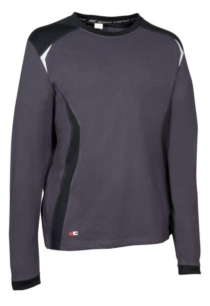 Pracovní tričko COFRA Langeveld Barva: Antracitová/ Černá/ Limeta, Velikost: 3XL (V642_0_04_3XL)