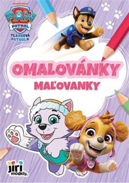 Tlapková patrola - Omalovánky A5 holky
