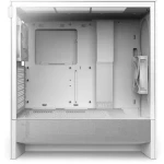 NZXT H5 Flow 2024 bílá / EATX / 1x USB-A 3.2 / 1x USB-C 3.2 / 2x 120mm / bez zdroje / průhledná bočnice (CC-H52FW-01)