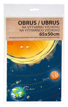 Ubrus na výtvarnou výchovu Cosmic adventure