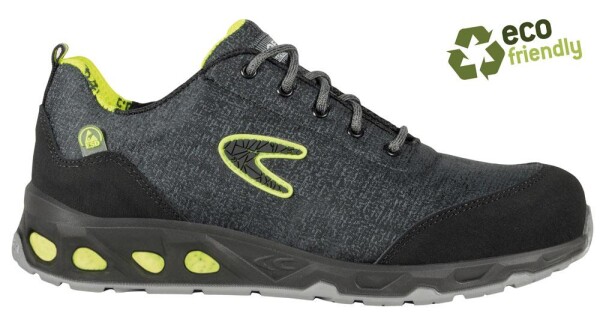 Bezpečnostní obuv Cofra EARTH ESD S1 P SRC velikost 39, Černá/Šedá/Zelená