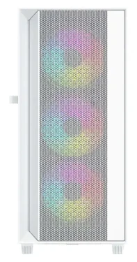 Gembird Fornax 4000 ARGB bílá / Skříň / ATX / 2x USB3.0 / 1x USB2.0 / bez zdroje / průhledná bočnice (CCC-FC-4000W)