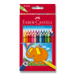 Pastelky Faber-Castell Extra Jumbo - 24 barev