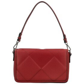 Módní dámská koženková kabelka na rameno Vanya, červená