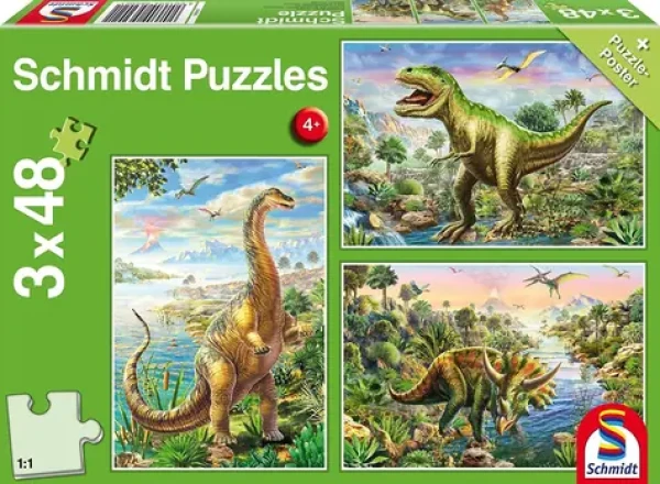 SCHMIDT Puzzle Dinosauří dobrodružství