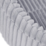 PLUSH NEST PLUSH NEST Suchý bazén kulatý Puffy Lamell (šedý) Ø 90 × 30 cm