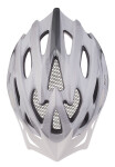Cyklistická přilba na kolo ETAPE VENUS, bílá/stříbrná mat (velikost L/XL pro obvod havy 58-61 cm)