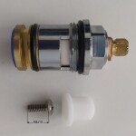 DEANTE - ND keramický mechanický Sprchový spínač, pro 3-otvorové vanové baterie XDCA5NCN0