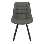 Jídelní židle, šedá, látka vintage, HC-V3066 GREY3