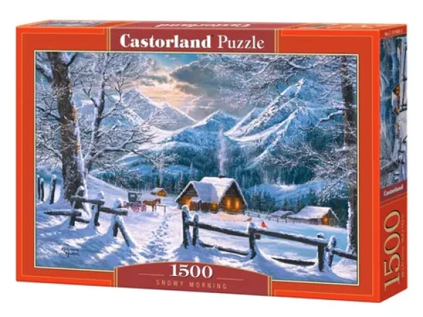 Castorland 151905 Sněhobílé ráno
