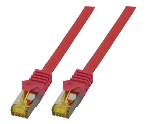 EFB patch kabel Cat6a S/FTP 1 m červená / Patch kabel / RJ-45 / LSZH (MK7001.1R)