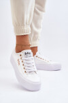 Bílé Dámské Tenisky na Platformě Lee Cooper LCW-24-31-2725 36