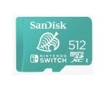 SanDisk MicroSDXC karta 512GB for Nintendo Switch (R:100/W:90 MB/s, UHS-I, V30,U3, C10, A1) licensed Product,Super Mario EDF_493382