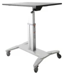 StarTech Mobilní stojan na kolečkách / Pracovní stanice / Výškově nastavitelná / Sezení i stání (STSCART)
