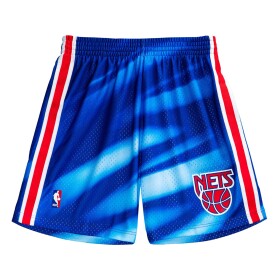 Mitchell & Ness Pánské kraťasy New Jersey Nets NBA 1990-91 Swingman Shorts Velikost: M