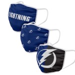 Roušky Tampa Bay Lightning NHL FOCO - set 3 kusy EU Velikost: dospělá velikost