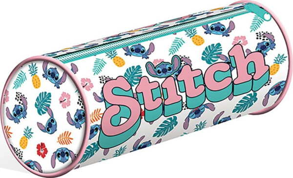 Lilo a Stitch penál kulatý bílý DPL6 - EPEE