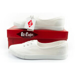 Lee Cooper boty dámské tenisky sportovní bílé slip-on ballerina dámské 38