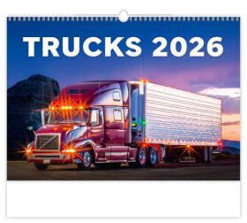 Kalendář nástěnný 2026 - Trucks