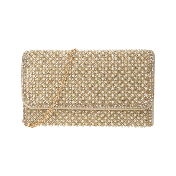 Elegantní dámské psaníčko Michelle Moon Lota, zlaté