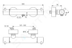 IDEAL STANDARD - CeraTherm Termostatická sprchová baterie, ocel A7587GN