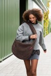 Taška přes rameno Reisenthel Moonbag Teddy chocolate