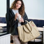 Taška přes rameno Reisenthel Softshopper Cord sand