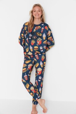 Dámský pyžamový set Trendyol Fast food