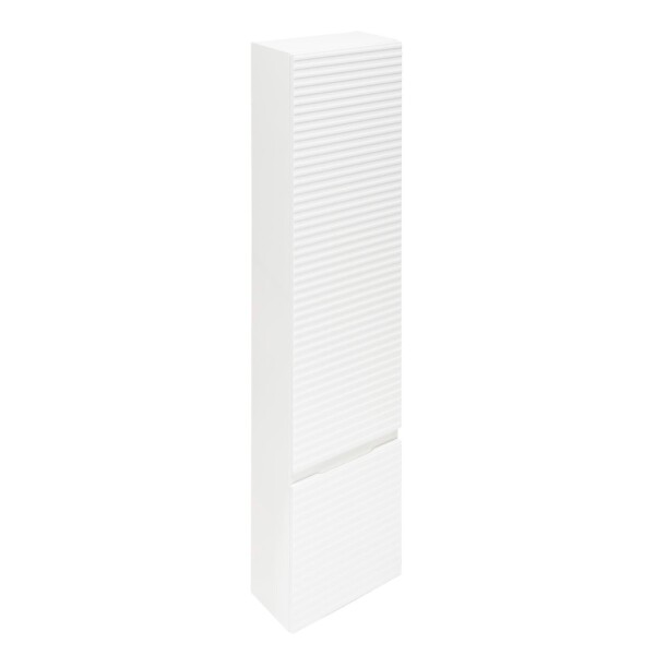 Koupelnová skříňka vysoká Naturel Savona 40,2x157x21,7 cm bílá lesk SAVONAV40BI SAVONAV40BI